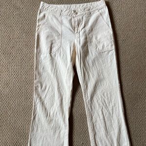 Patagonia off white hemp pants, Size 6